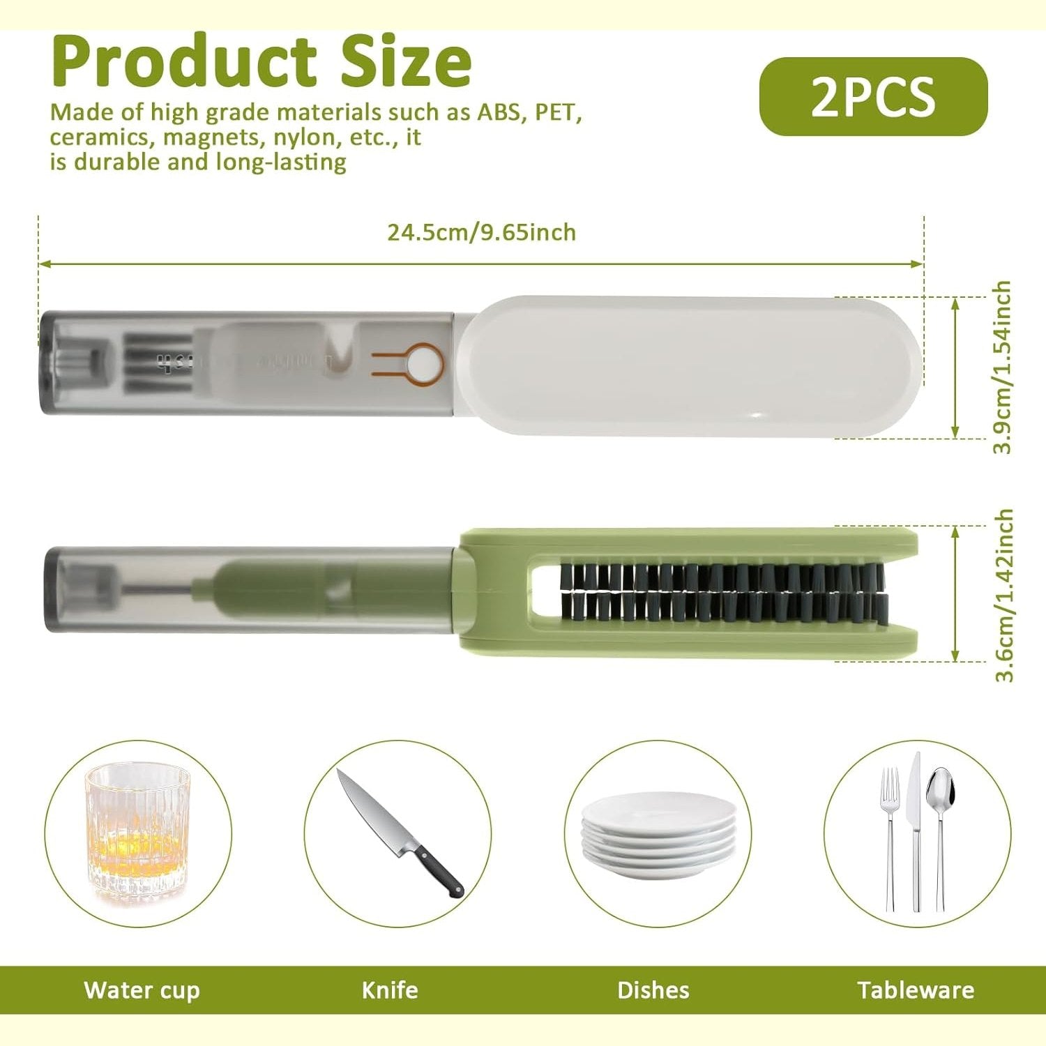 Multifunctional Cutlery Cleaning Brush - Medaid International