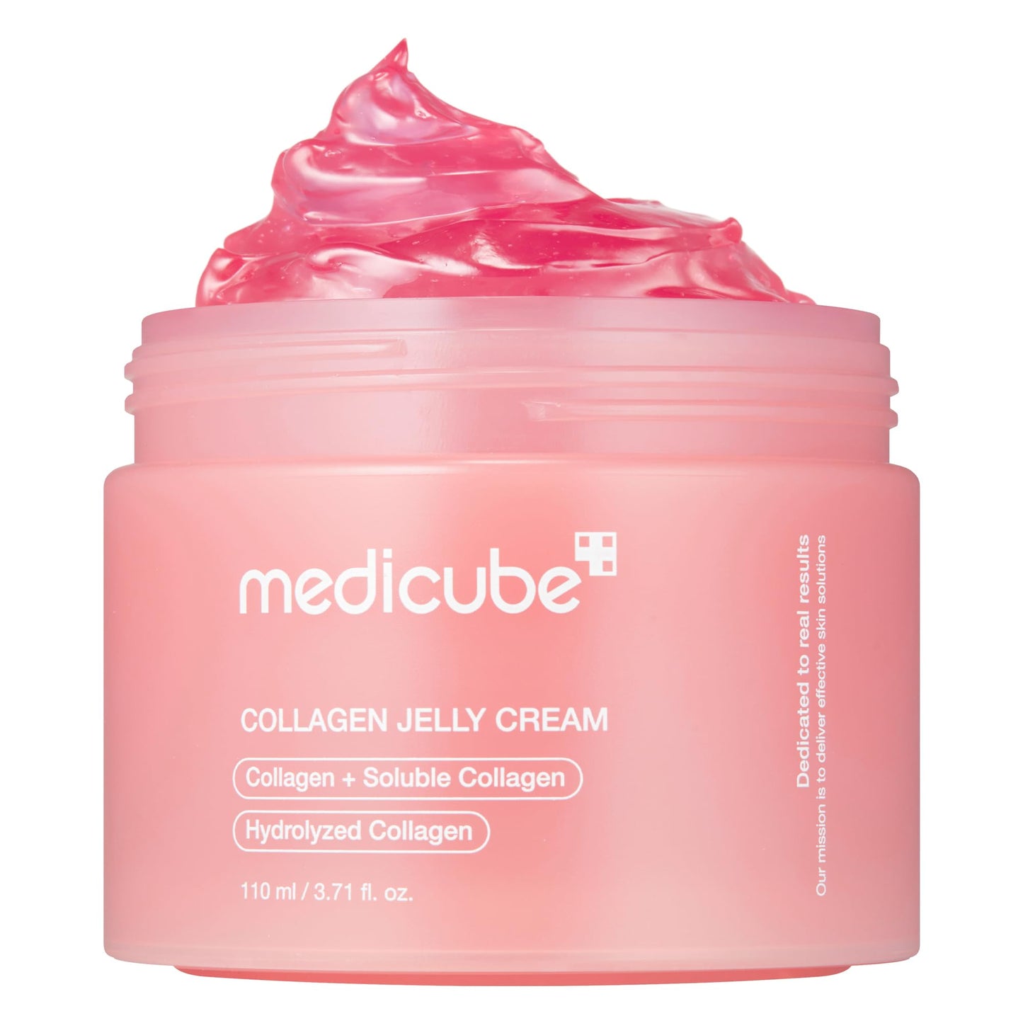 medicube Collagen Jelly Cream- Niacinamide & Freeze-Dried Hydrolyzed Collagen-Boosts skin barrier hydration & gives 24h Glow & Firmer looking skin | No artificial color, Korean skincare (3.71 fl.oz.) - Medaid International