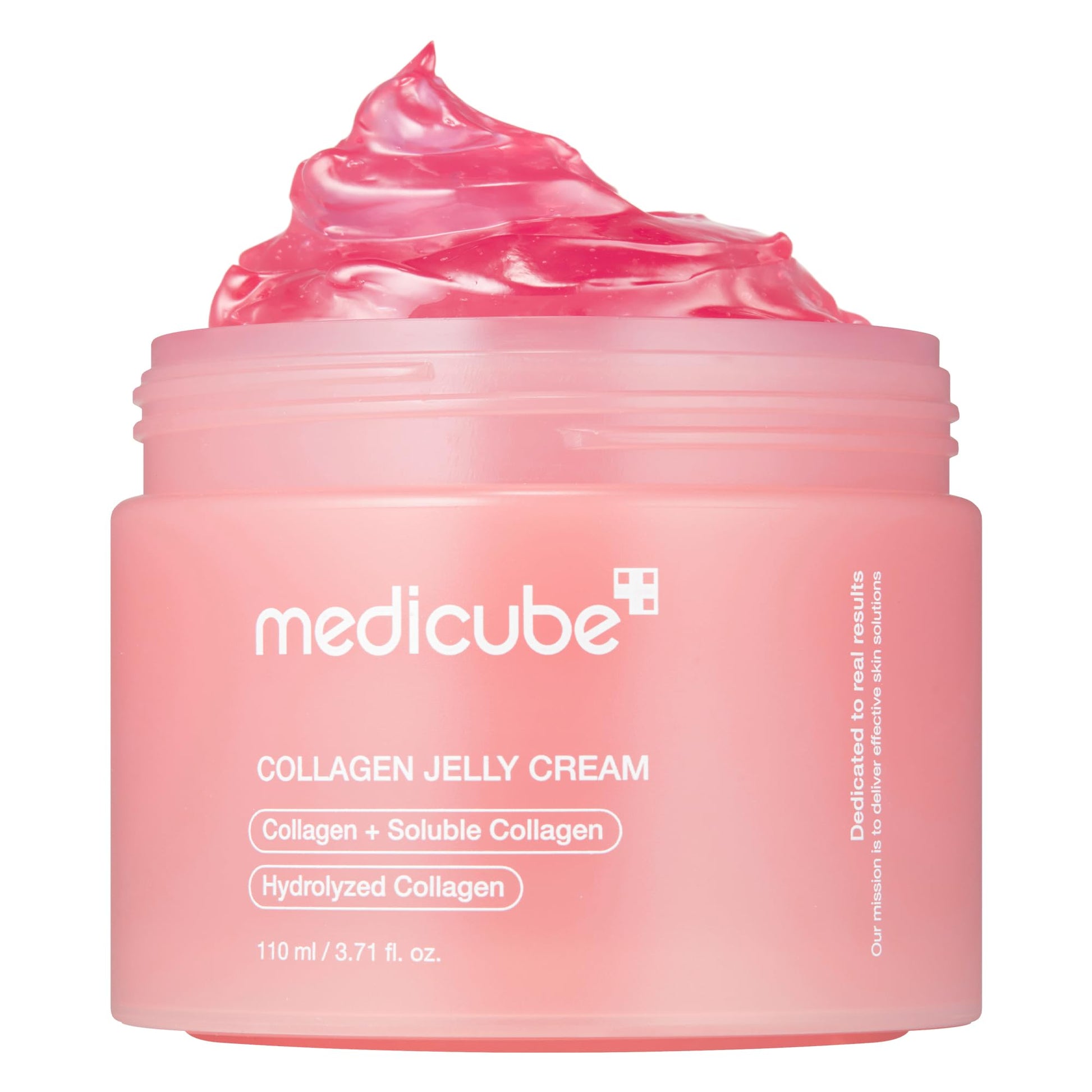 medicube Collagen Jelly Cream- Niacinamide & Freeze-Dried Hydrolyzed Collagen-Boosts skin barrier hydration & gives 24h Glow & Firmer looking skin | No artificial color, Korean skincare (3.71 fl.oz.) - Medaid International