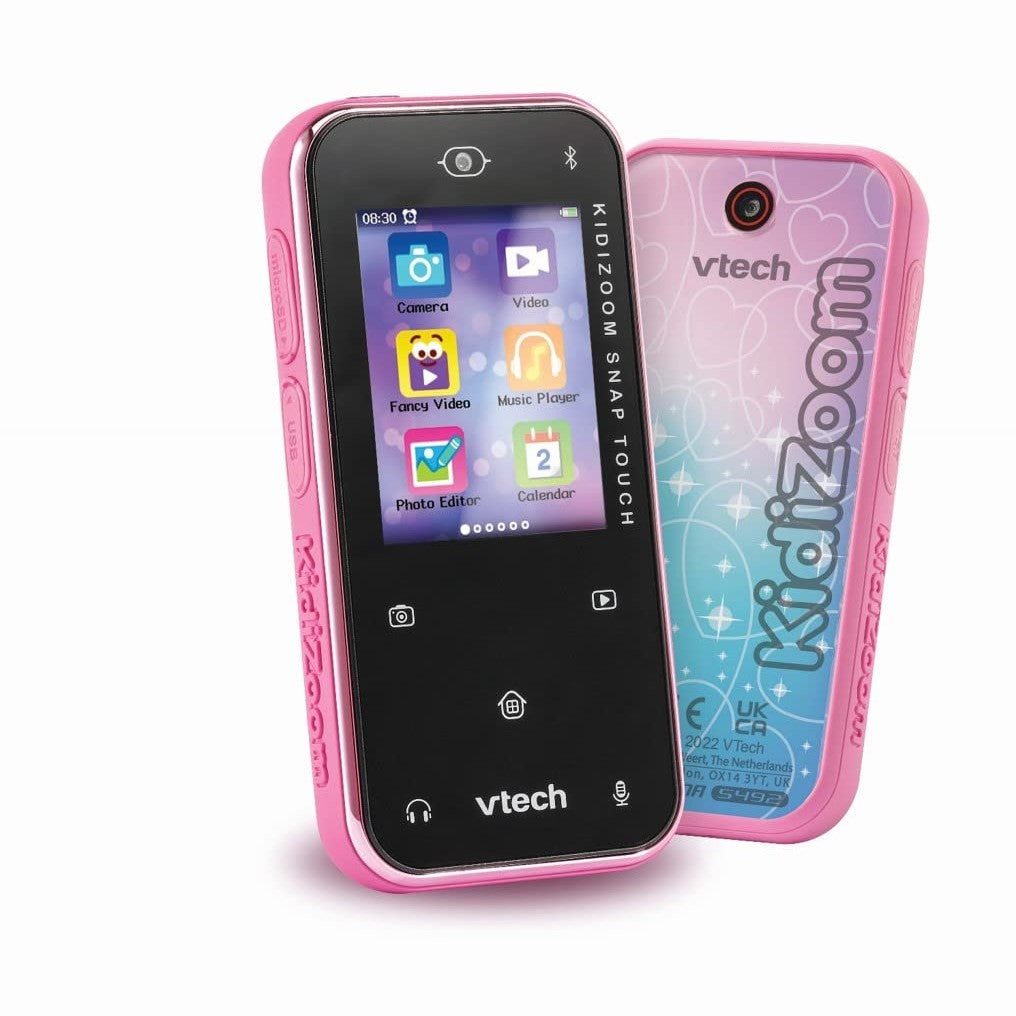Vtech 549253 KidiZoom Snap Touch Toy Device 6 Years and Older, Pink - Medaid International
