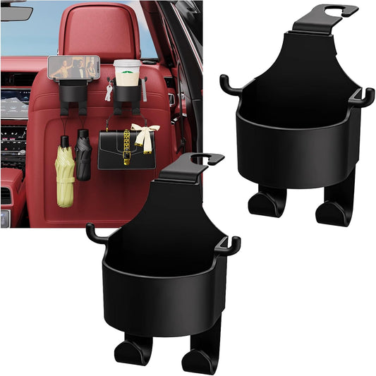 4 in 1 Car Hook cupholder (Set of 2)