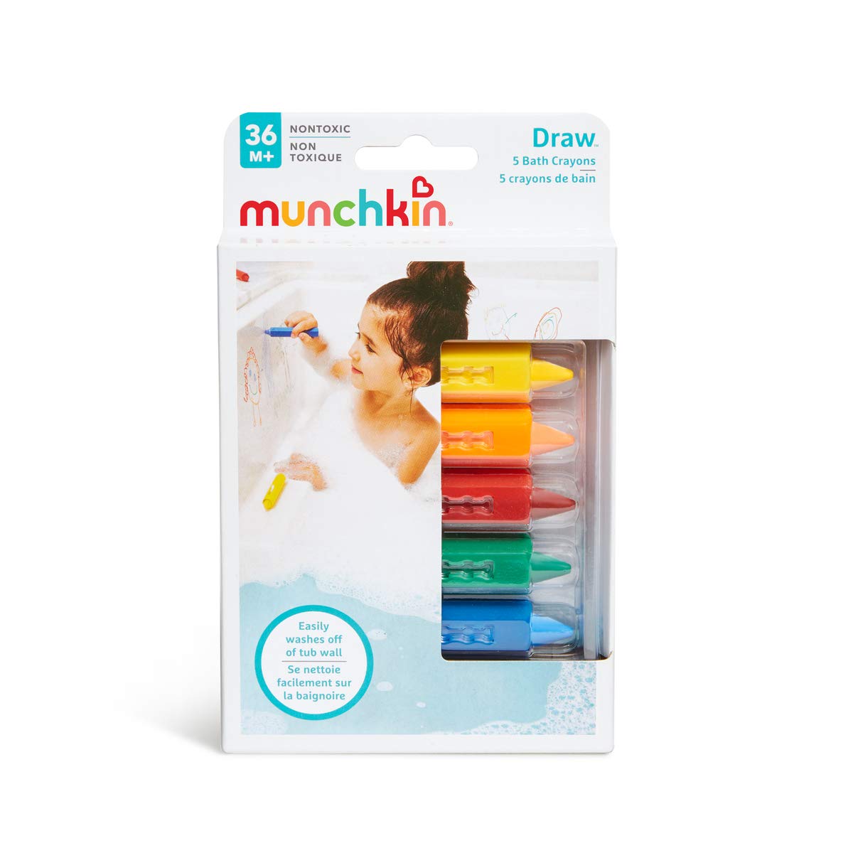 Munchkin 5 Bath Time Crayons - Medaid International