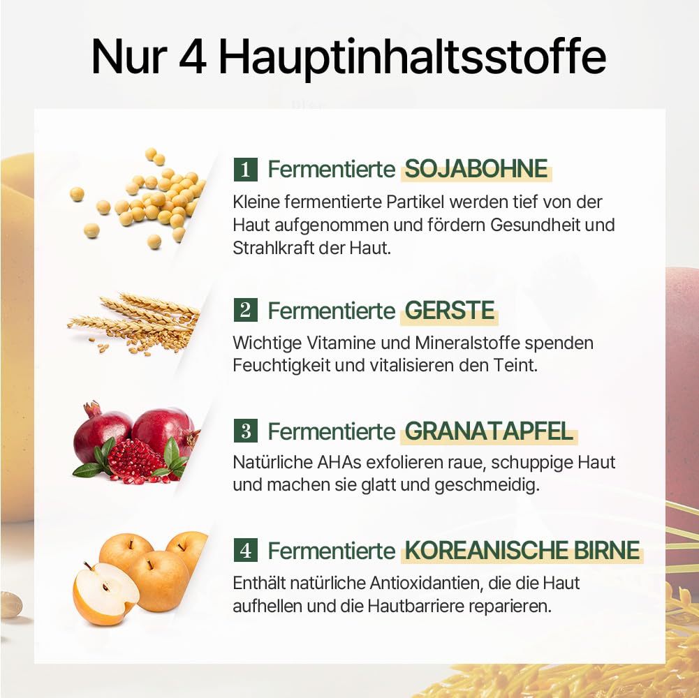 mixsoon Bean Essence Exfoliating Hydrating for Face fermented bean extract Hyaluronic Acid Serum Korean Glass Skin Care 1.69 Fl Oz / 50ml - Medaid International