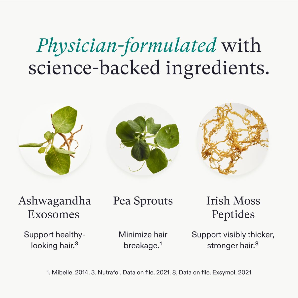 Nutrafol Women's Hair Serum, Supports Visibly Thicker and Stronger Hair, Vegan, Lightweight and Fast-Absorbing - 1 Fl Oz, 1 Bottle - Medaid International