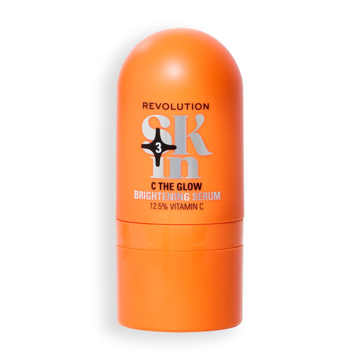 Revolution Skin, C The Glow 12.5% Vitamin C Brightening Face Serum, Moisturizing & Hydrating with Vitamin C, Vegan & Cruelty-Free, 1.01 fl oz - Medaid International