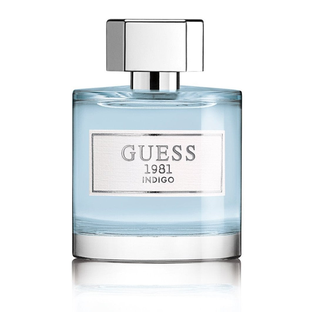 Guess 1981 Indigo Eau de Toilette Spray for Women, Blue, NS, 3.4 Fl Oz - Medaid International
