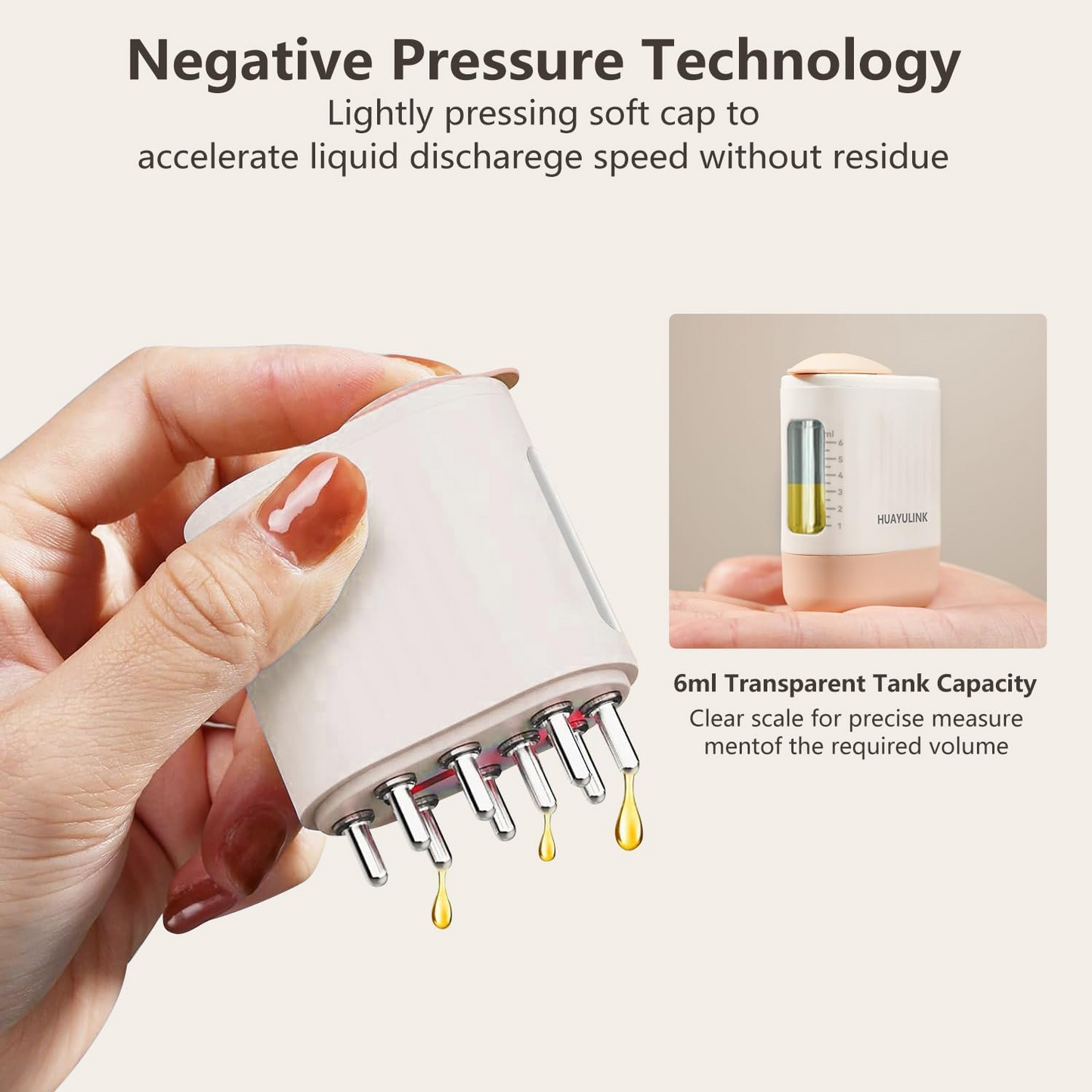 2 in 1 Electric Hair Oil Applicator and Scalp Massager - Medaid International