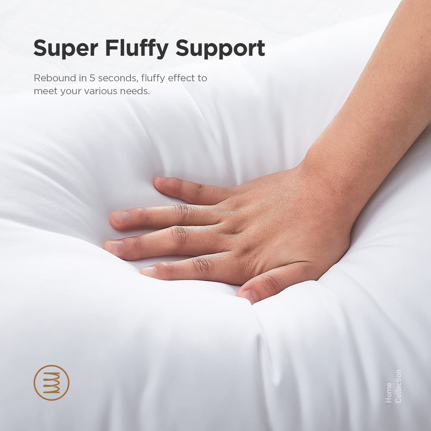 Acanva Polyester Decorative Rectangle Throw Pillow Inserts, Hypoallergenic Form Stuffer Cushion Sham Filler, 16x26, White, 1 Count (Pack of 1) - Medaid International