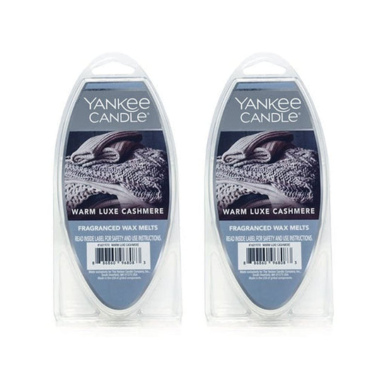 Yankee Candle Set of 2 Warm Luxe Cashmere Fragranced Wax Melts - Medaid International