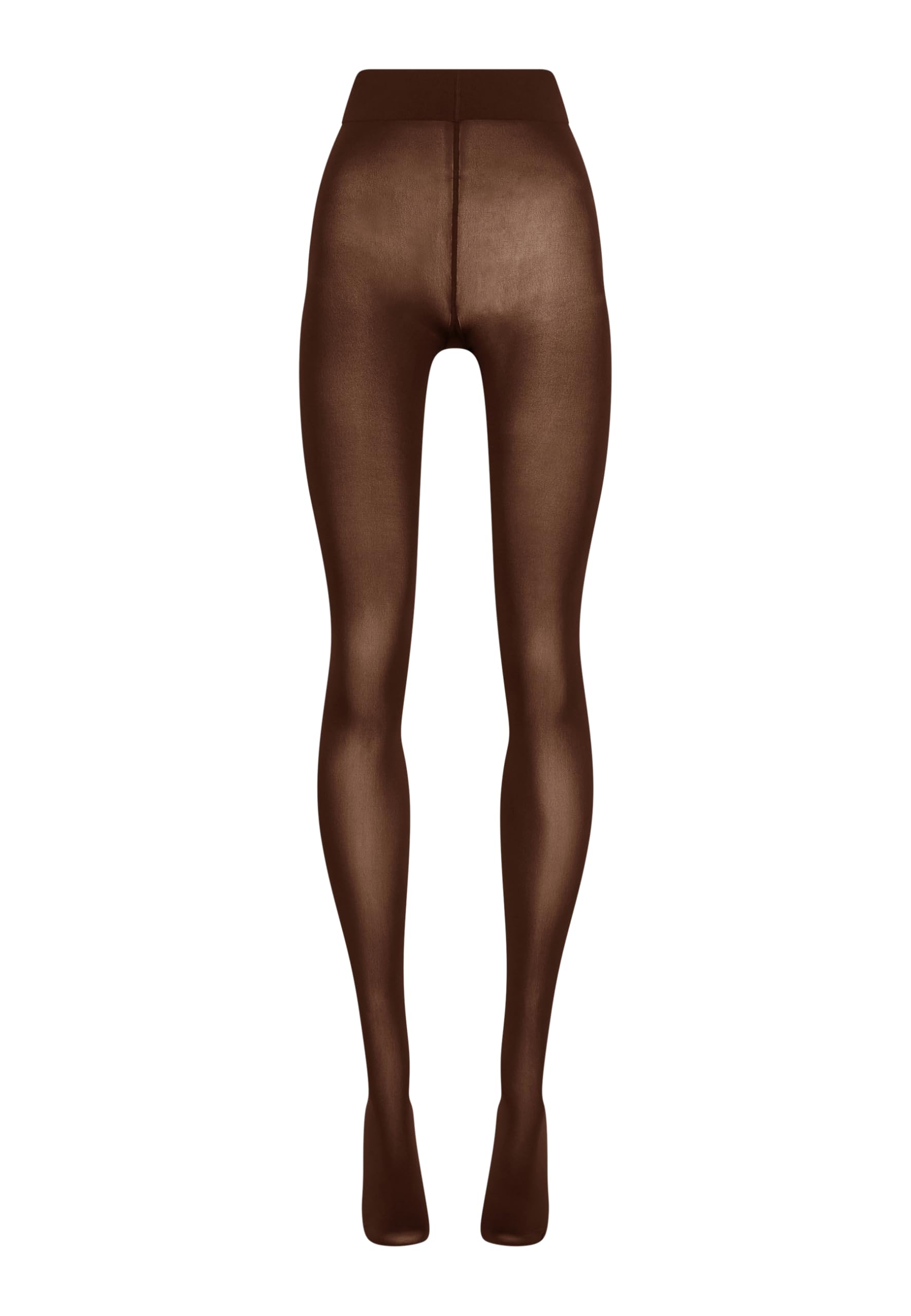 Wolford Velvet de Luxe 66 Denier Sheer Tights For Women Pantyhose Hosiery Soft Classic Versatile Comfortable Stylish Legwear Umber Brown Medium - Medaid International