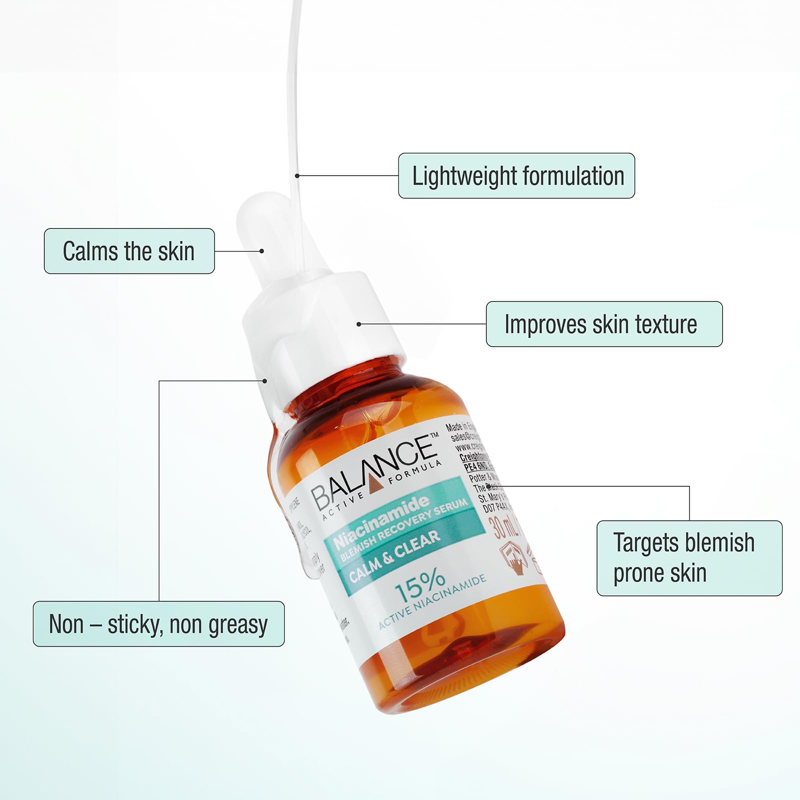 Balance Active Formula Niacinamide Blemish Recovery Serum - Medaid International