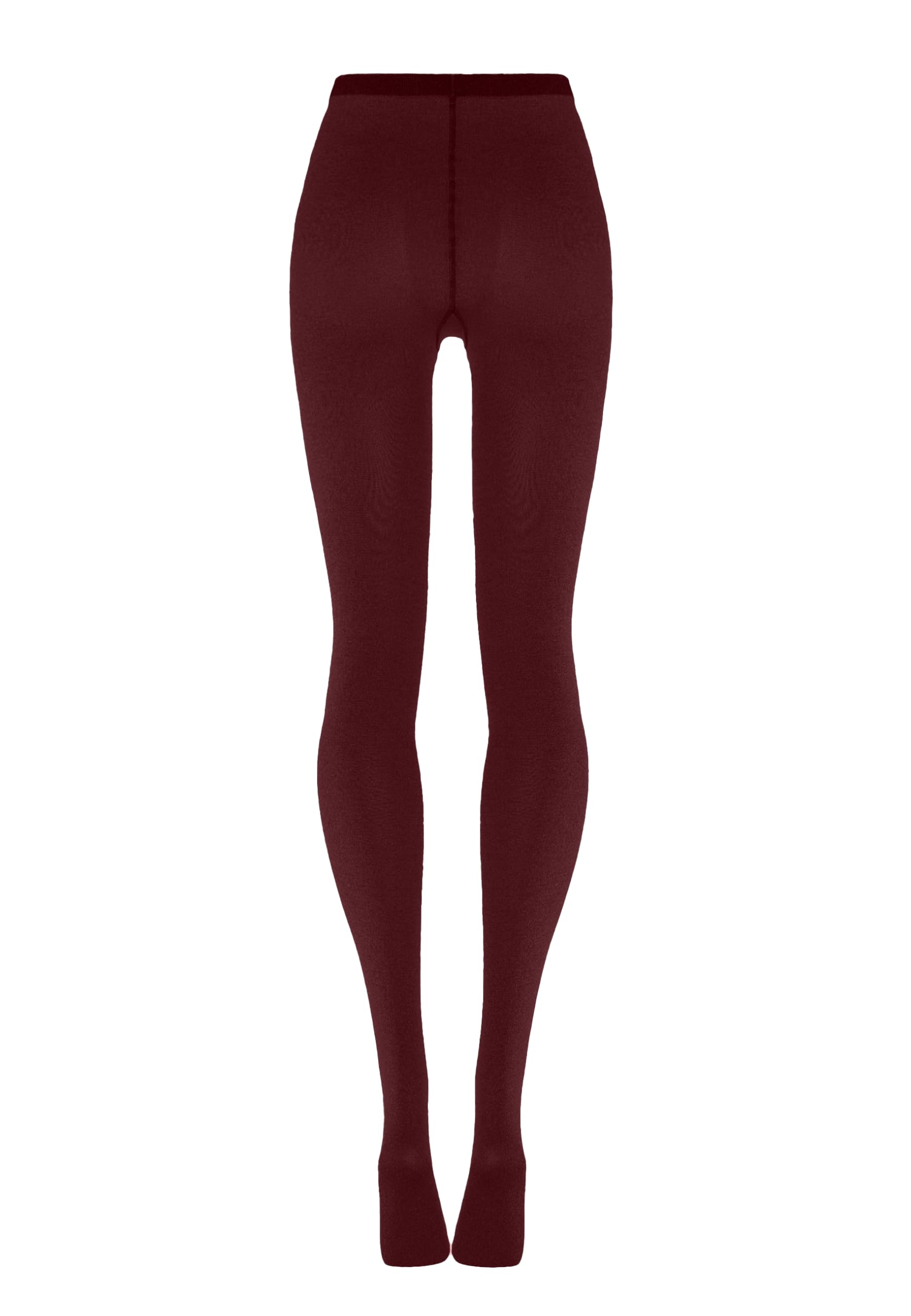 Wolford Merino Sheer Tights For Women Pantyhose Hosiery Soft Warm Wool Blend Luxurious Elegant Classic Versatile Legwear midnight red Red Small - Medaid International