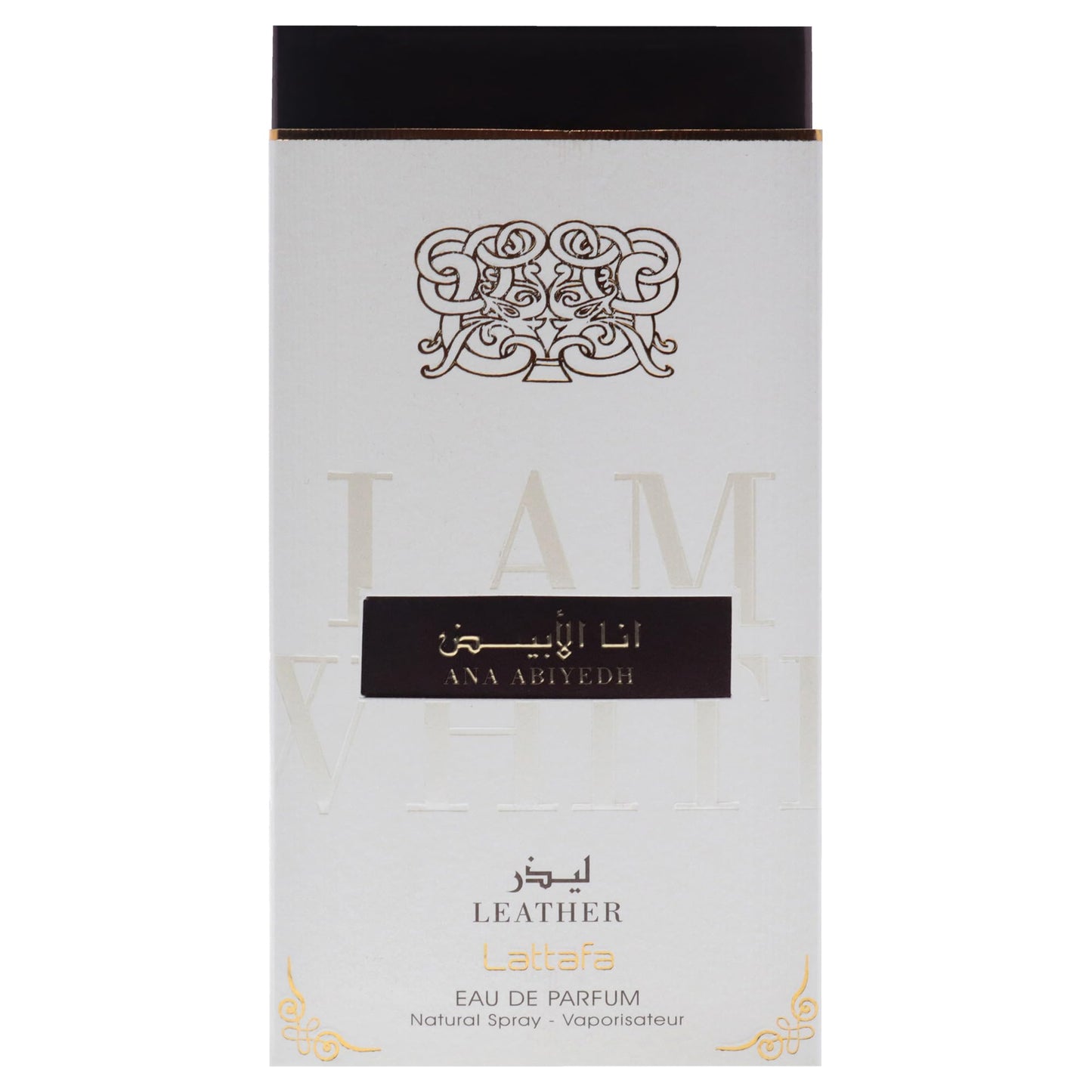 Lattafa Perfumes Ana Abiyedh Leather for Unisex Eau De Parfum Spray, 2.0 Ounce - Medaid International