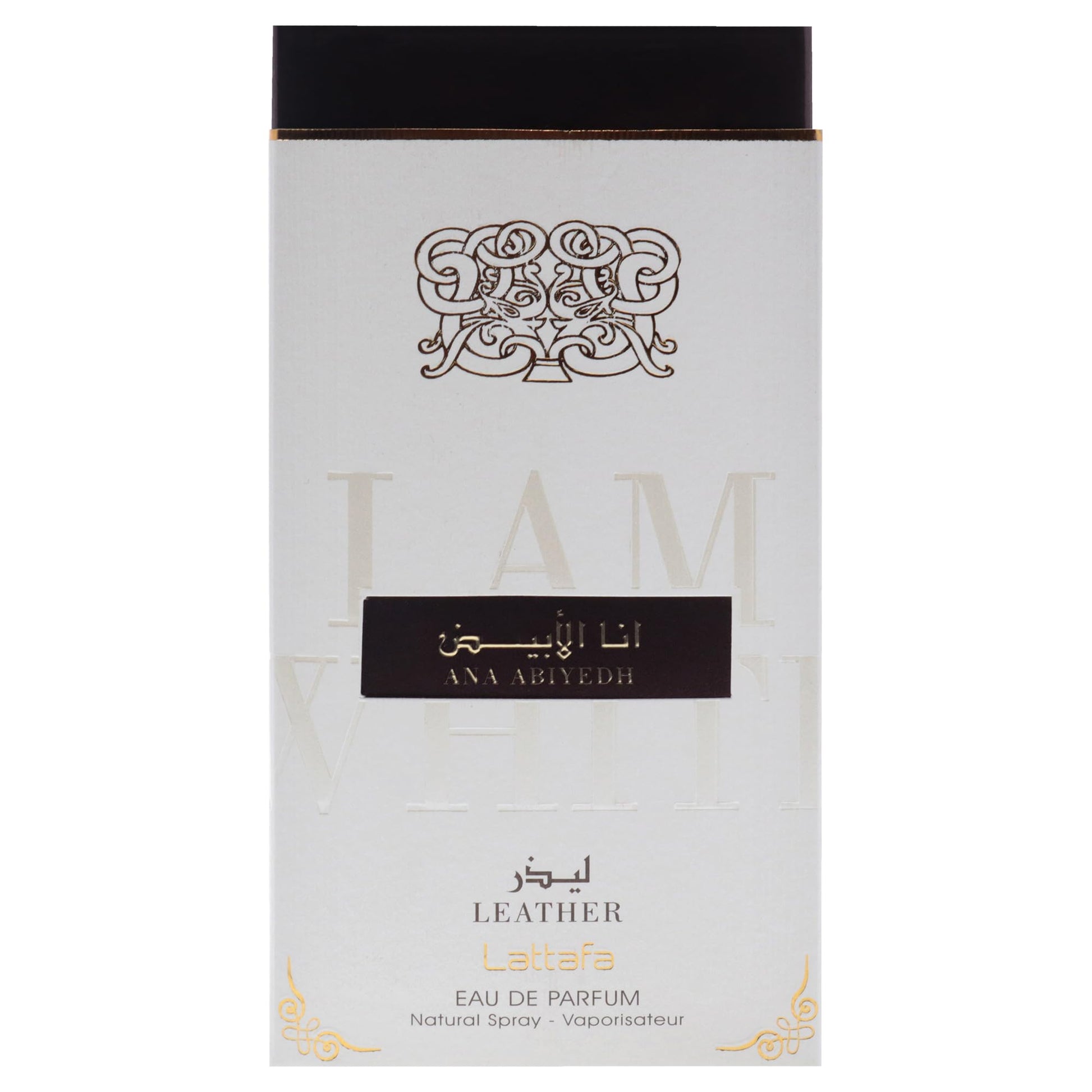 Lattafa Perfumes Ana Abiyedh Leather for Unisex Eau De Parfum Spray, 2.0 Ounce - Medaid International