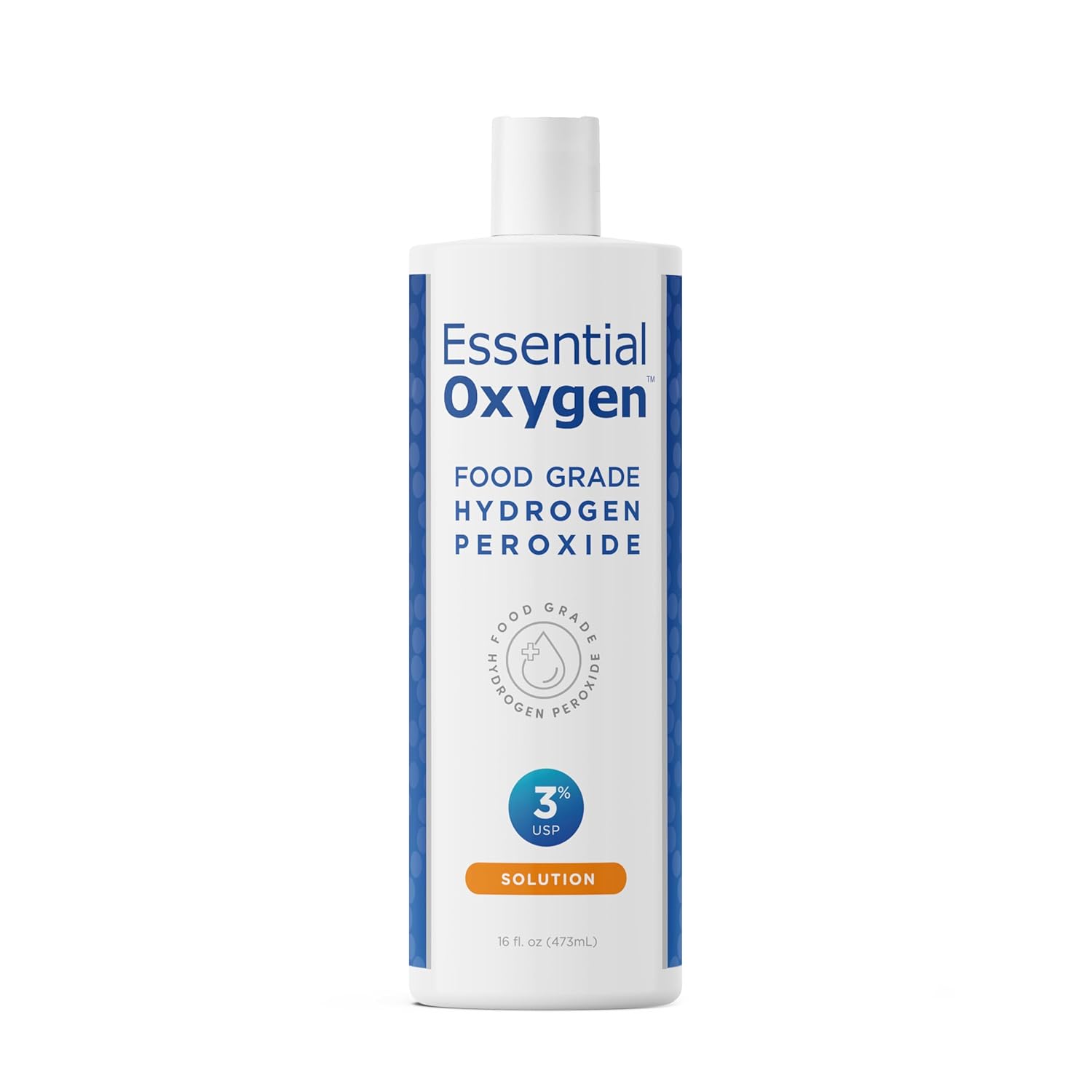 Essential Oxygen Food Grade Hydrogen Peroxide, Natural Cleaner, 3%, 16 ...