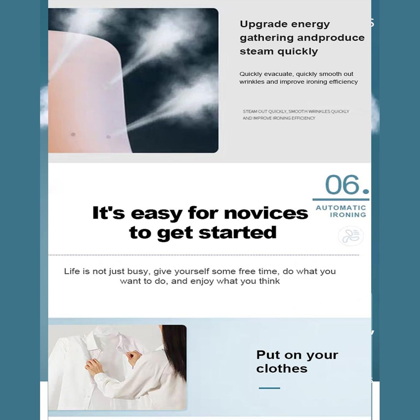 Portable Smart Ironing Machine - Medaid International