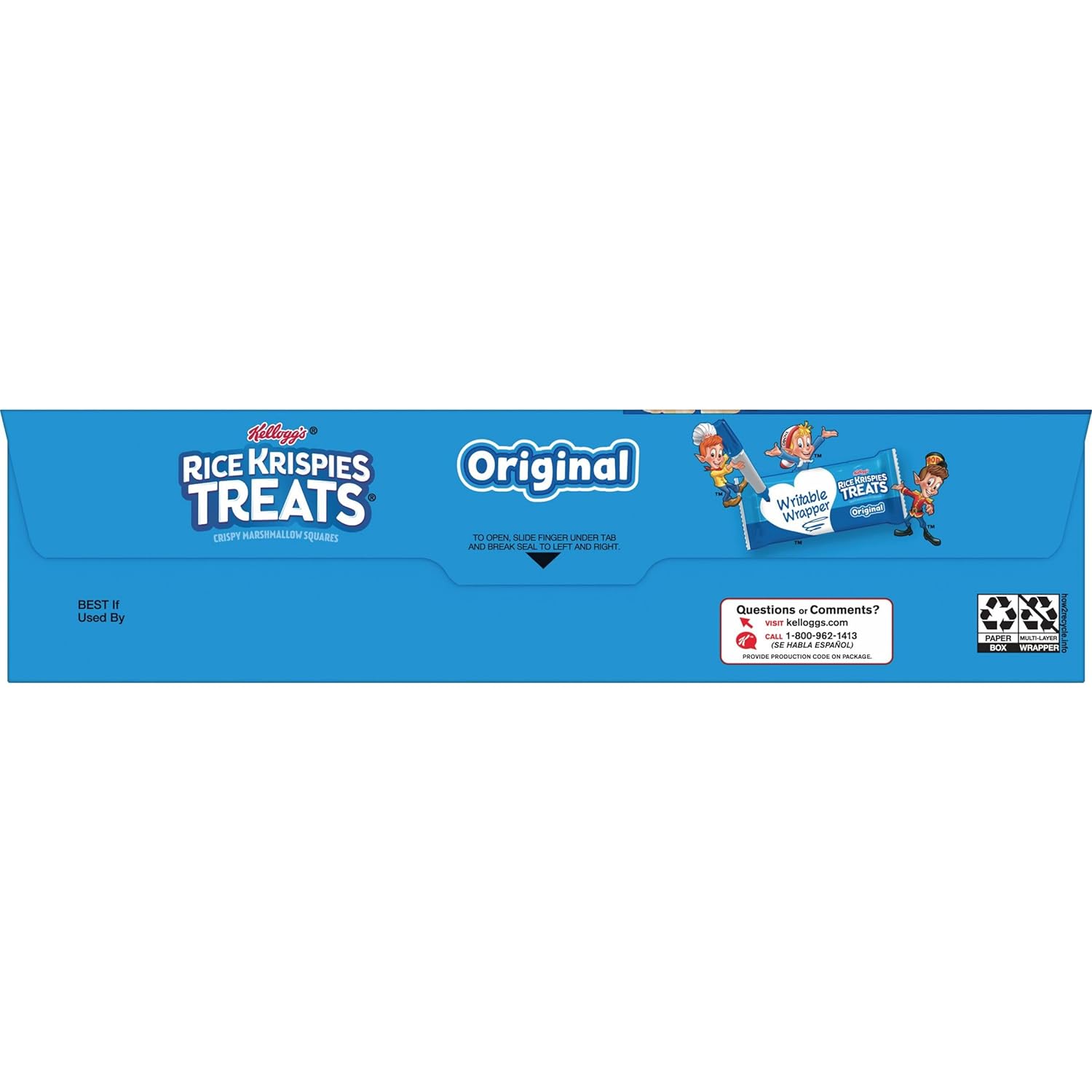 Rice Krispies Treats Crispy Marshmallow Squares, Original, Singles - Medaid - Lebanon