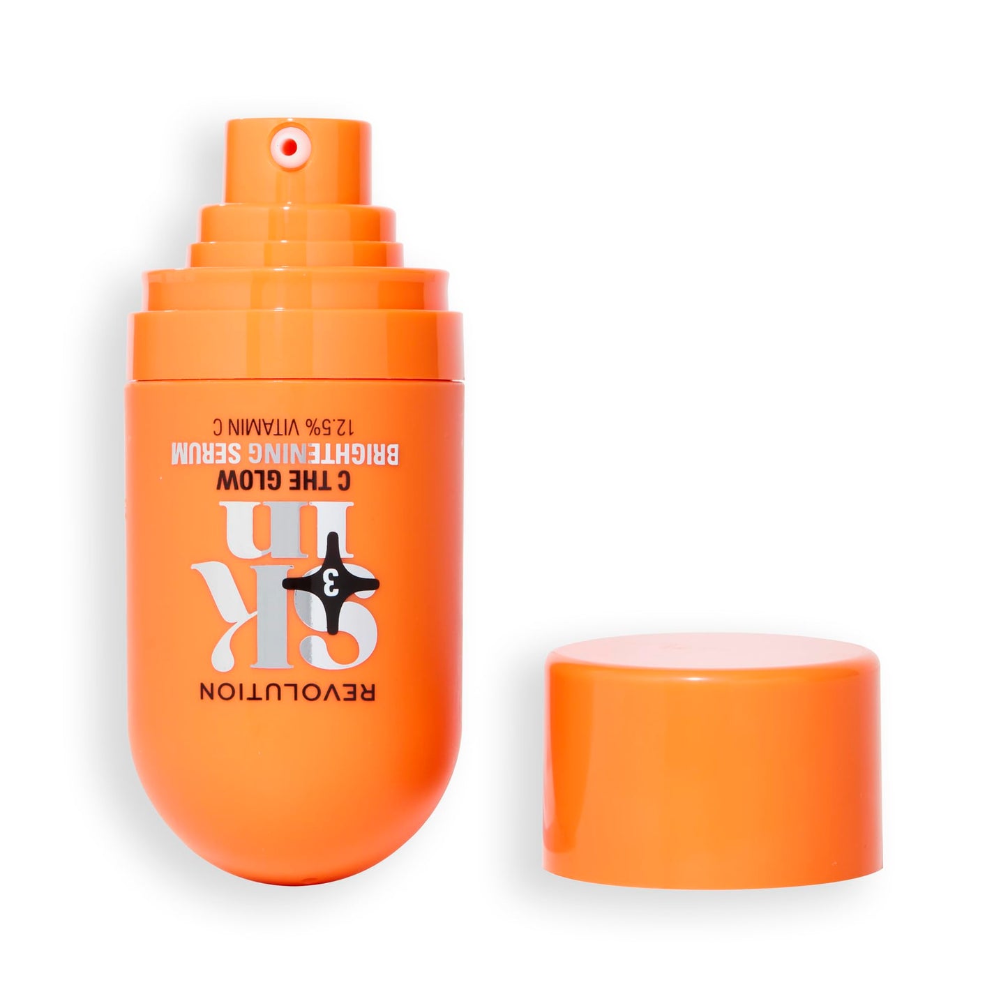 Revolution Skin, C The Glow 12.5% Vitamin C Brightening Face Serum, Moisturizing & Hydrating with Vitamin C, Vegan & Cruelty-Free, 1.01 fl oz - Medaid International