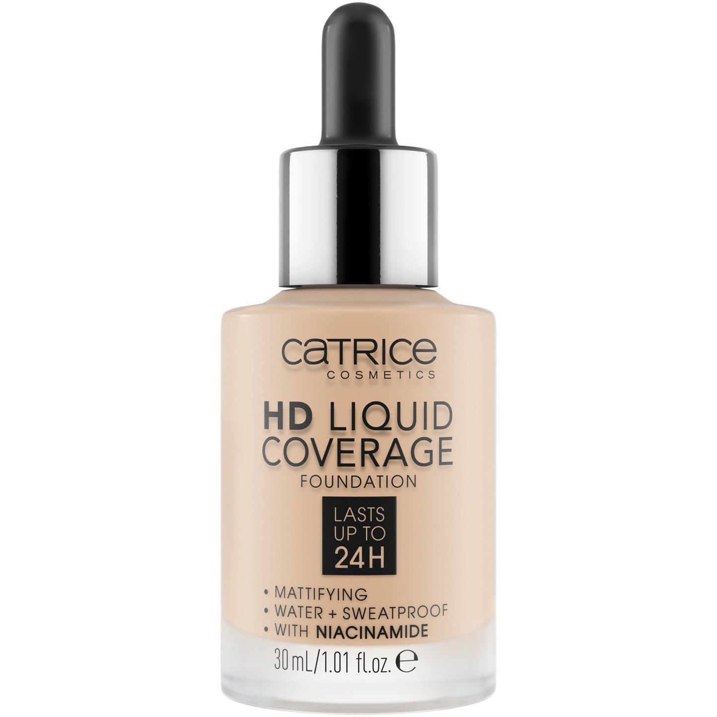 Catrice | HD Liquid Coverage Foundation | High & Natural Coverage | Vegan & Cruelty Free (010 | Light Beige) - Medaid International