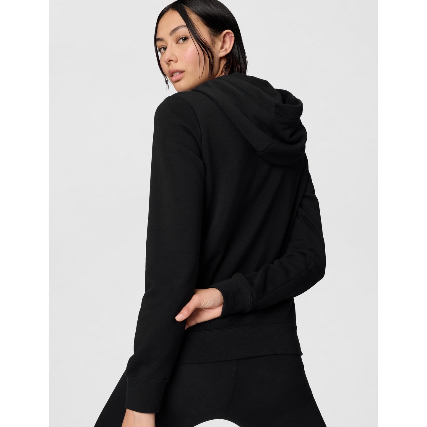 Nike Women's Sportswear Club Fleece Pullover Hoodie, Black/White, Medium - Medaid International