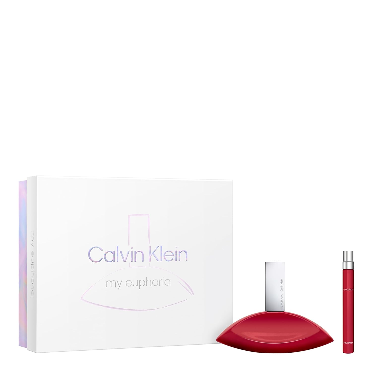 Calvin Klein My Euphoria Eau de Parfum – Women's Ambery Perfume – With Notes of Blackcurrant, Orchid Flambé Accord, Black Sesame & Vanilla, Woods – Luxury Perfumes for Women – Long Lasting Fragrance - Medaid
