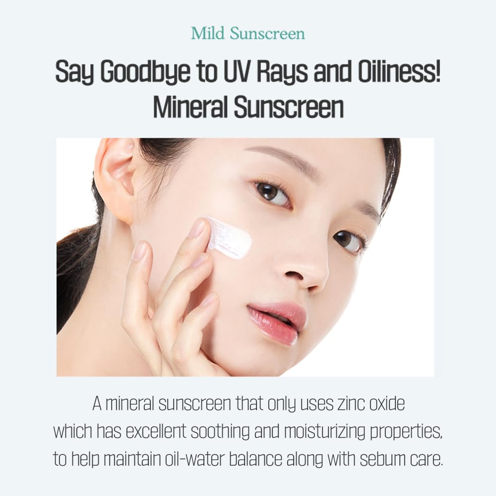 ETUDE Sunprise Sunscreen Mild Sun Milk SPF 50+ / PA++++ (55ml) | Sebum-free, Non-Sticky, Long Lasting Protection, 100% Mineral Korean Sunscreen for sensitive skin - Medaid International