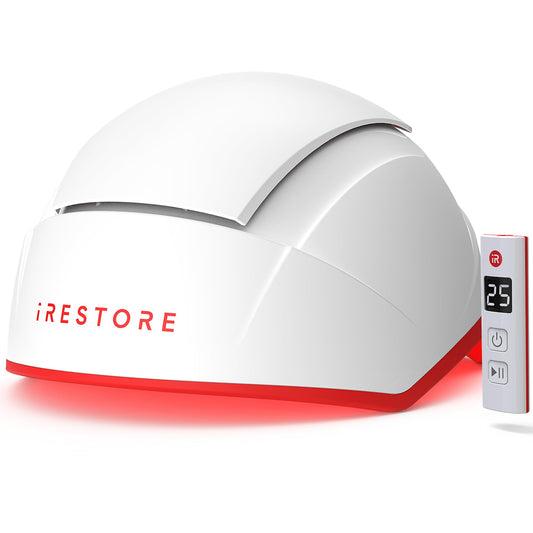 iRestore Professional Laser Red Light Therapy for Hair Growth System - FDA Cleared Hair Loss, Hair Thinning & Alopecia Treatment for Men & Women - 282 Lasers & LEDs - Medaid International