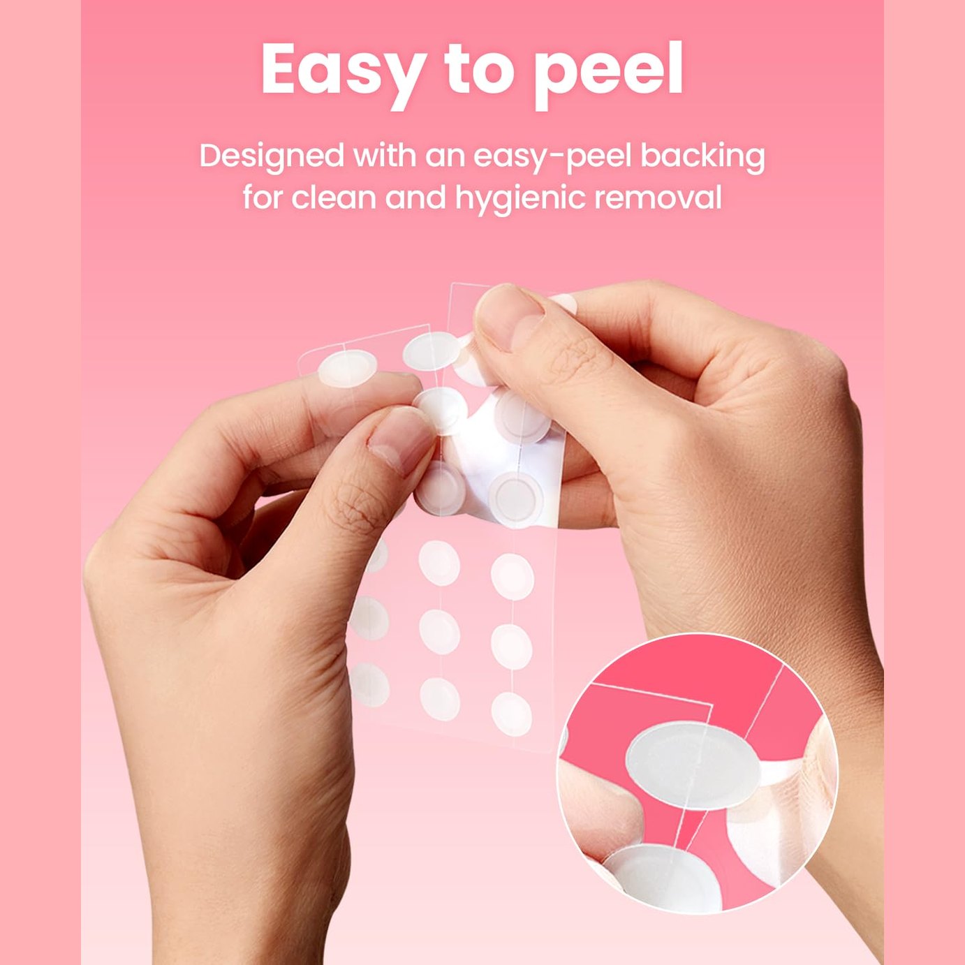 GLAM UP Hydrocolloid Blemish Pimple Zit Patches - Invisible Ultra Thin Spot Cover Stickers for Face and Skin, Strong Water-proof and Adhesive Overnight, Vegan-friendly (36 Count / 2 Sizes) - Medaid International