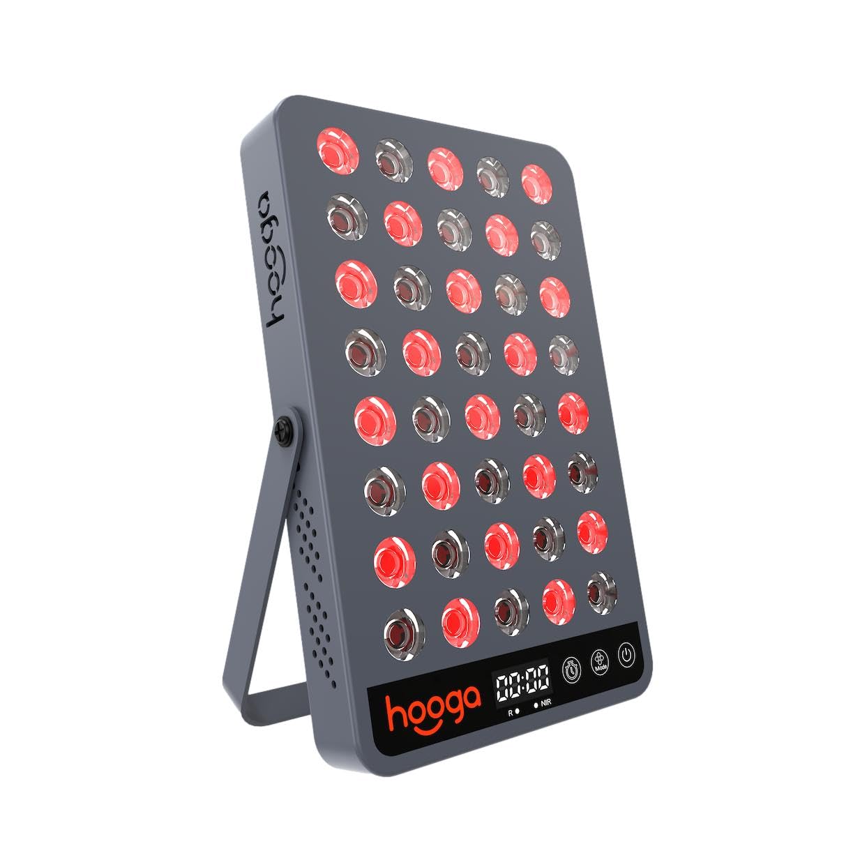 Hooga Red Light Therapy, 660nm 850nm Near Infrared Light Therapy with Timer, Built in Stand, Clinical Grade High Power Output for Skin Health, Pain Relief, Muscle Recovery, Performance. HG200 - Medaid International