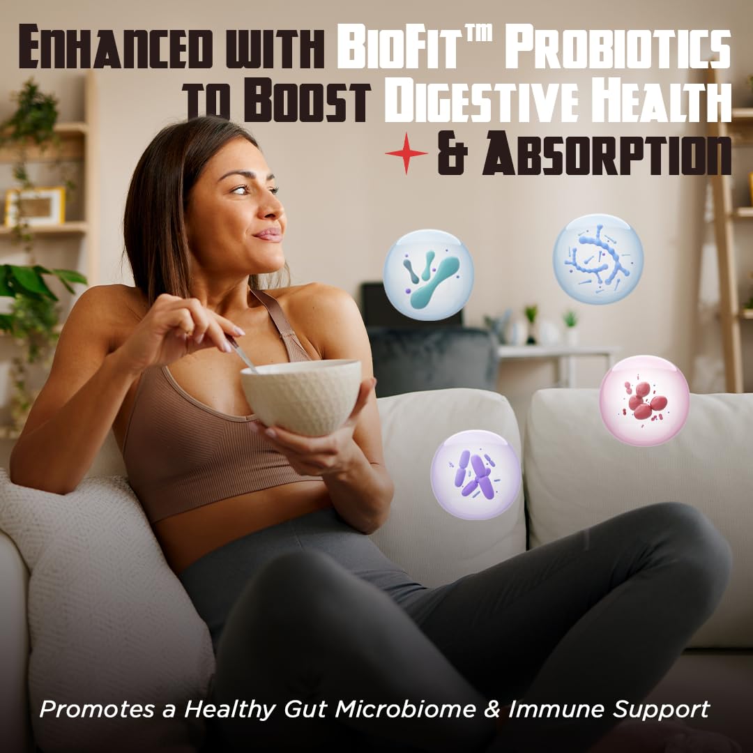 Old School Labs 5000mg Creatine Monohydrate Micronized Powder with BioFit™ (Max Absorption), Performance & Recovery, Strength, Endurance, Focus - Made in USA - Men & Women - 60 Servings - Medaid International