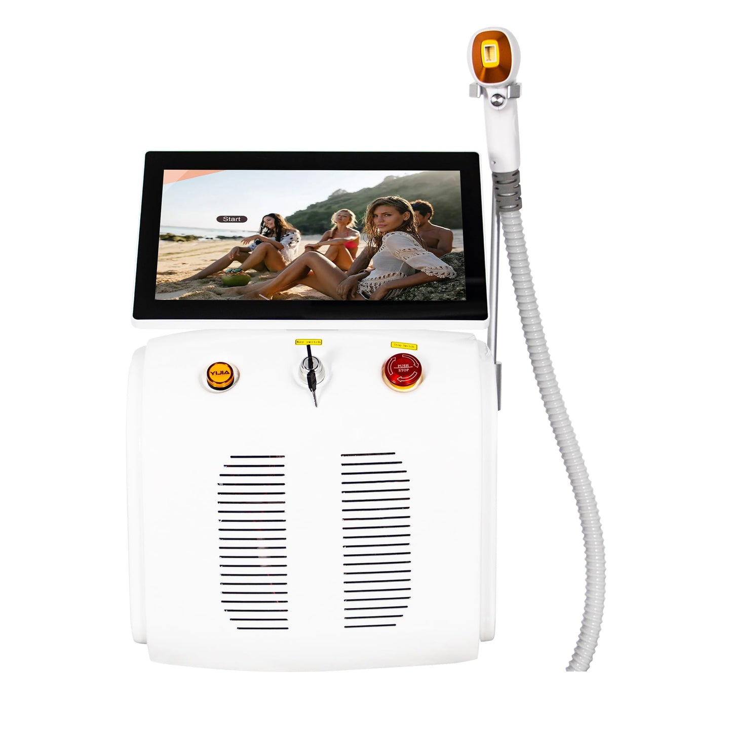 Epilator, Facial Hair Removal, at-Home Laser Beauty Device, Female Facial Hair Removal, Long-Term Hair Growth Suppression for The Entire Body. - Medaid International