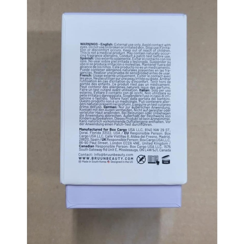 BRÜUN SC - Control Stem Cell Ampoule - Micro Needling Korean Serum Booster for Face and Body to Use with and without Derma Pen Microneedling Skin Care Serum 1.18 fl.oz - Medaid International