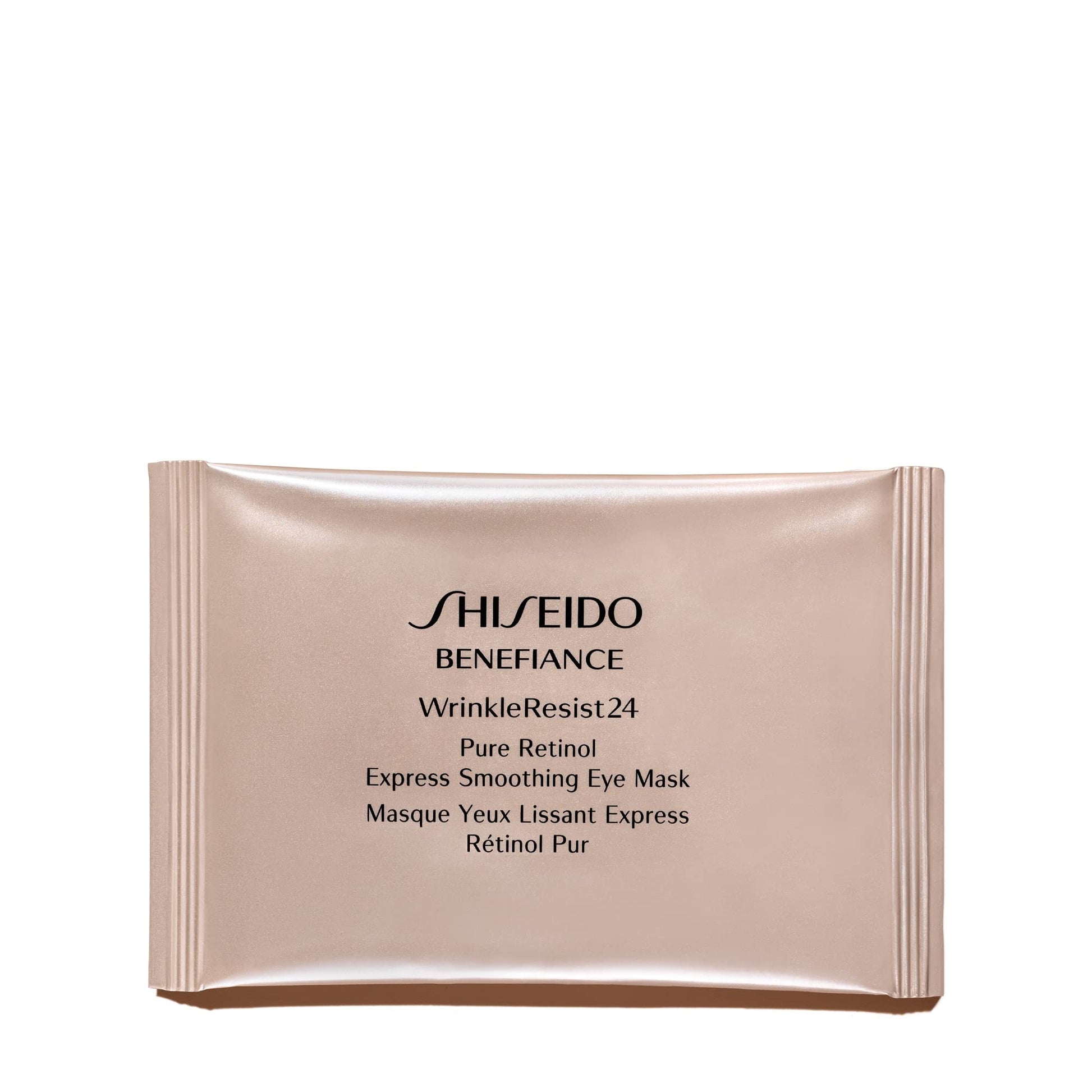 Shiseido Benefiance WrinkleResist24 - Pure Retinol Express Smoothing Eye Mask - 12 Sets of Two Eye Masks - Reduces Appearance of Wrinkles in 15 Minutes - Medaid International