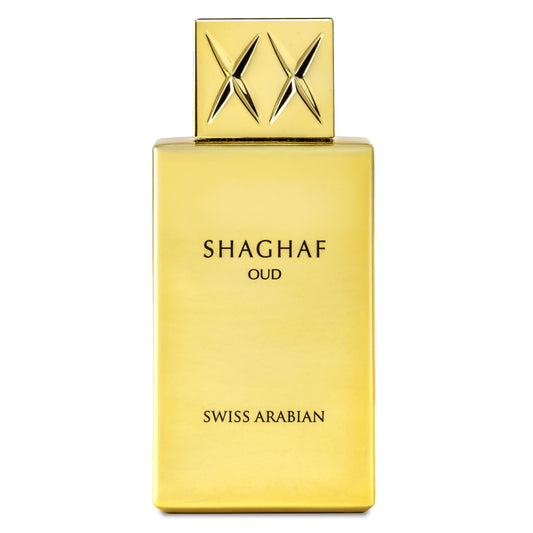 Swiss Arabian Shaghaf Oud - Luxury Products From Dubai - Long Lasting, Addictive Personal EDP Spray Fragrance - Seductive Signature Aroma - 2.5 Oz - Medaid International