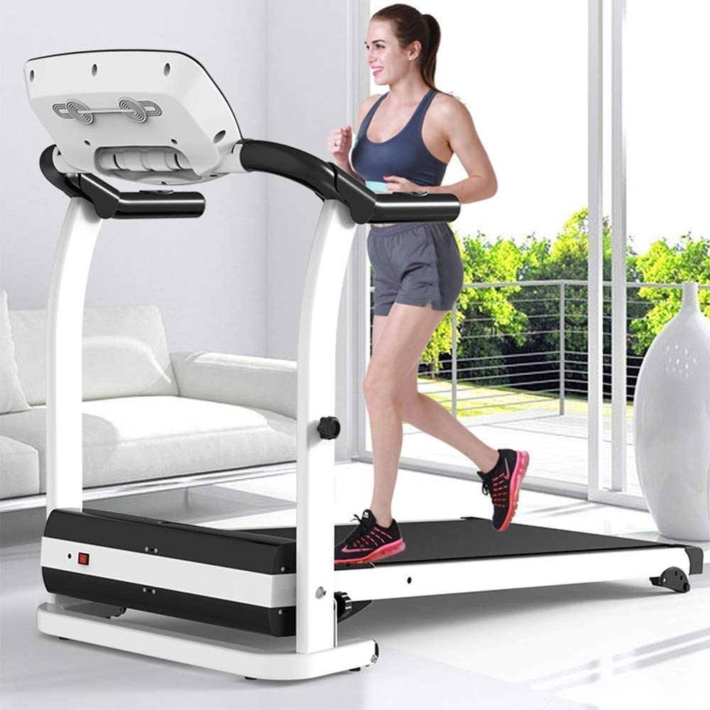 Under Desk Folding Treadmill Electric Motorized Portable Pad Treadmills Walking Jogging Running Exercise Fitness Machine for Home Gym Office - Medaid International