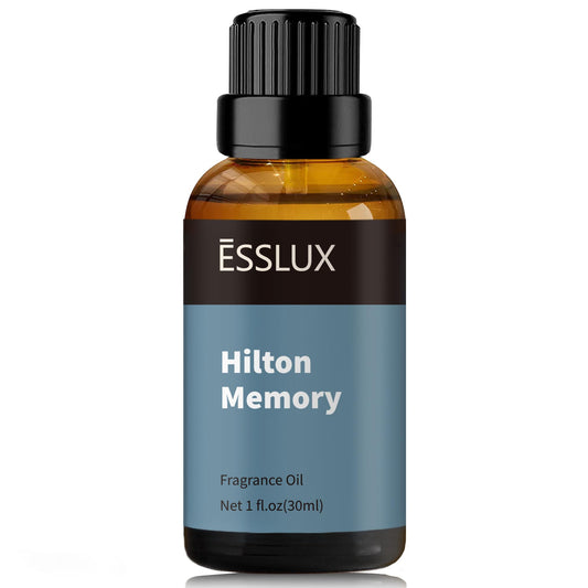 Hotel Diffuser Oil, ESSLUX Luxury Hotel Fragrance Oil Diffuser Scents, Inspired by The Hilton Hotel Scents,Essential Oils for Home for Diffuser, Massage, Soap, Candle Making Scents, Perfume, 30ml - Medaid International