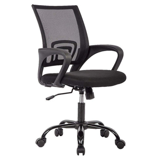 BestOffice Office Chair Ergonomic Cheap Desk Chair Mesh Computer Chair Lumbar Support Modern Executive Adjustable Stool Rolling Swivel Chair for Back Pain (Black) - Medaid International