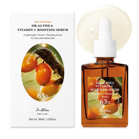 Dr.Althea Vitamin C Boosting Serum | Daily Facial Serum with TRANEXAMIC ACID for All Skin Types | Helps Remove Dark Spots & Uneven Skin Tone | Korean Vegan Skin Care (Vitamin C Boosting RENEWED) - Medaid International