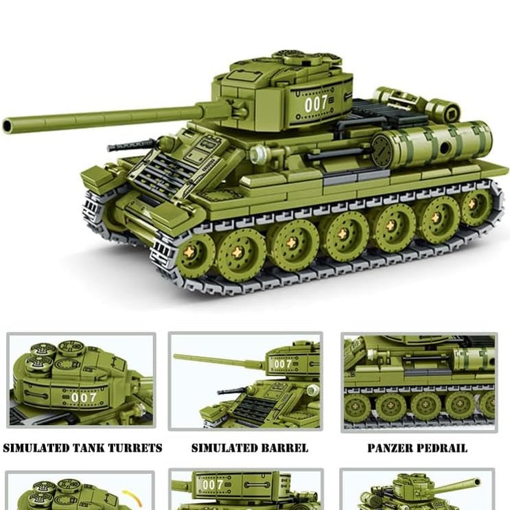 T34 Tank 3D Puzzle - Medaid International