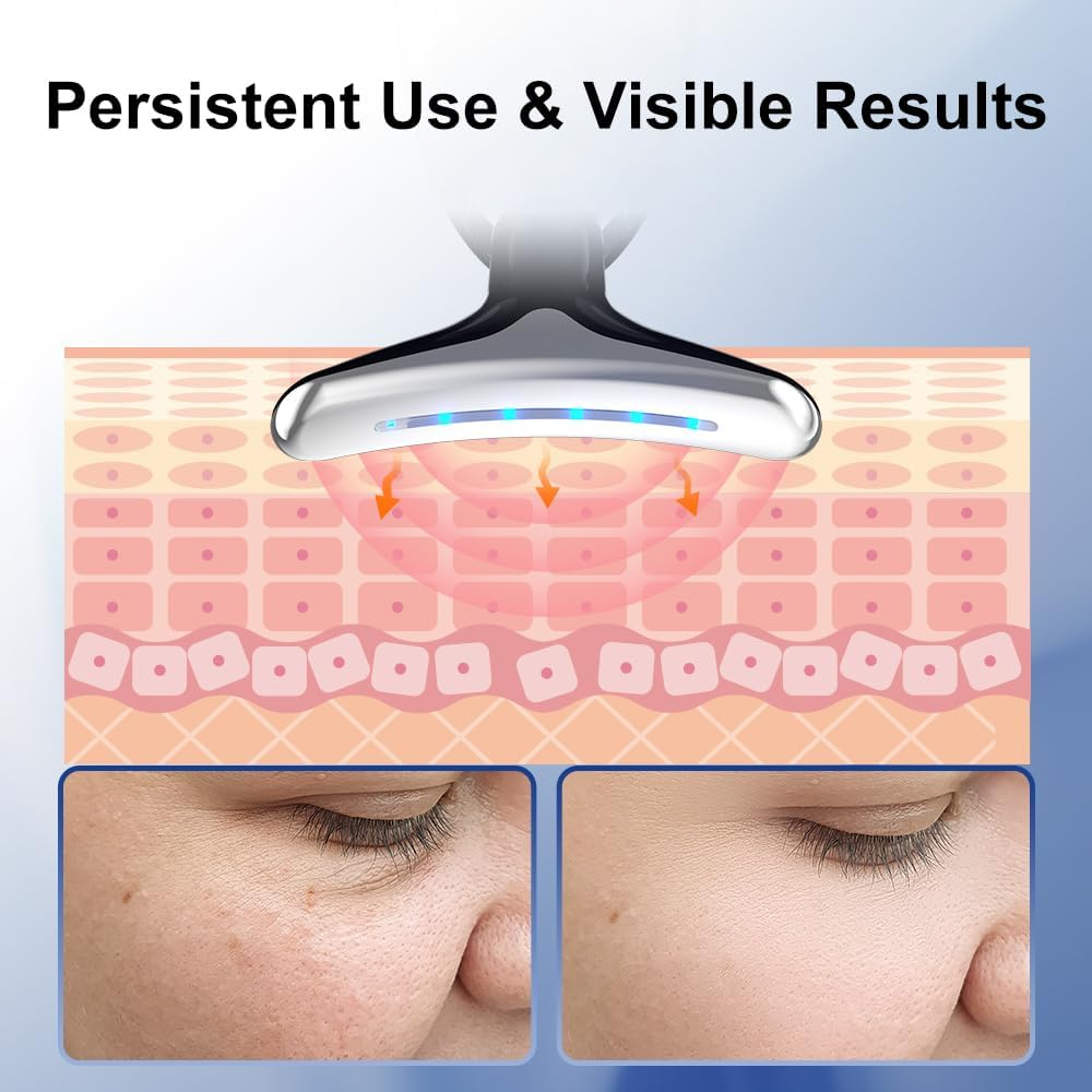 3 in 1 Vibration Face & Neck Massager ‚Äì Triple-Action Anti-Wrinkle Device for Skin Tightening, Lifting & Smoothing - Medaid International