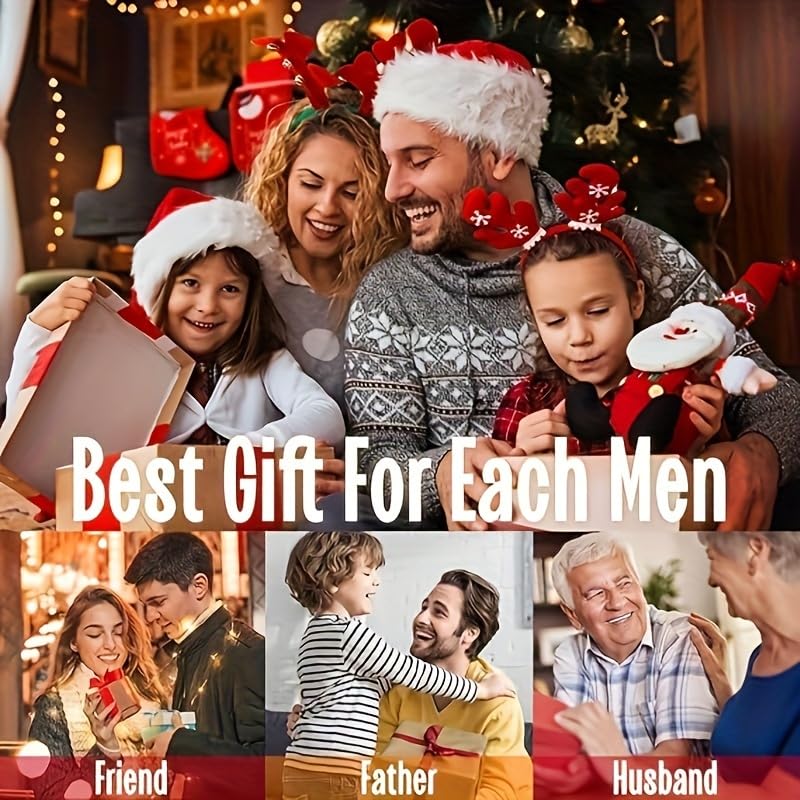 Christmas Checkered Socks Super Thick and Warm for Men and Women - Perfect Xmas Accessories Christmas Gifts for Friends and Family - Machine Washable - Medaid International