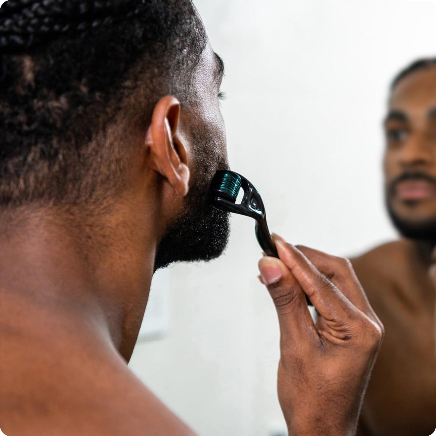 ROSELYNBOUTIQUE Derma Roller for Hair Beard Facial Skin Face Body Scalp 540 Titanium Microneedle for Men Women 0.25mm Cosmetic Beauty Instrument - Medaid International