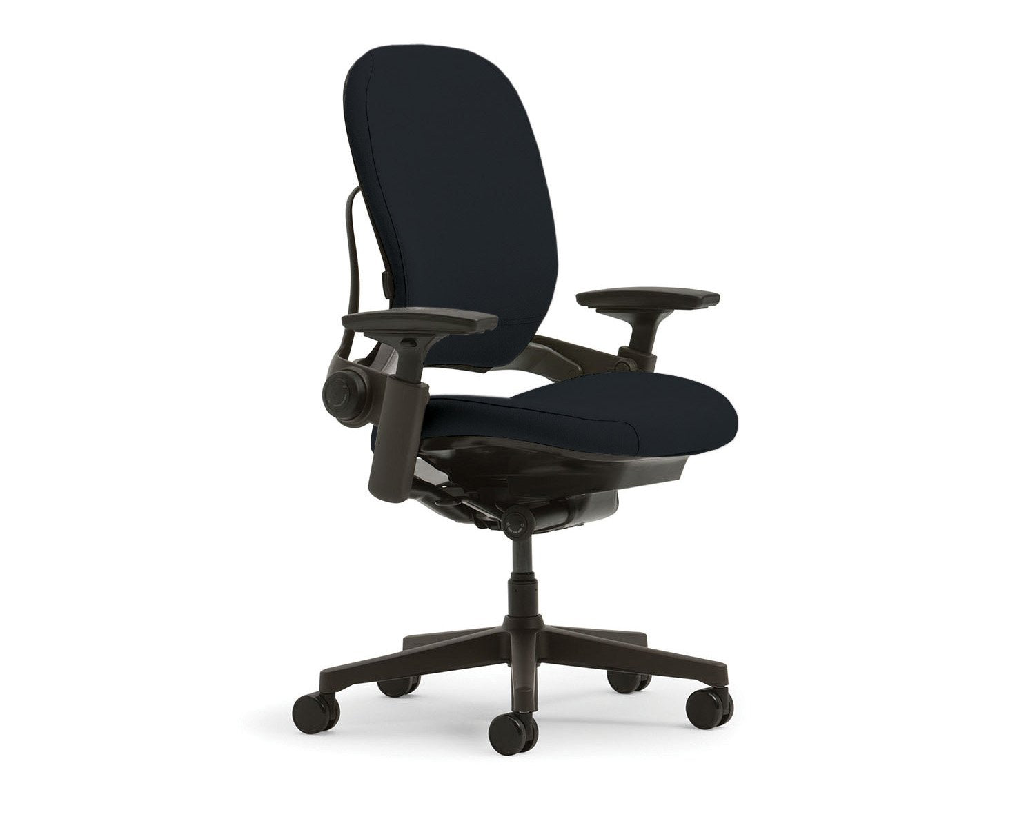Steelcase Leap Office Chair Seven – Points of Adjustability – Ergonomic Back Support Chair – Lumbar Support – 4D Adjustable Arms – Black Frame – Onyx - Medaid International