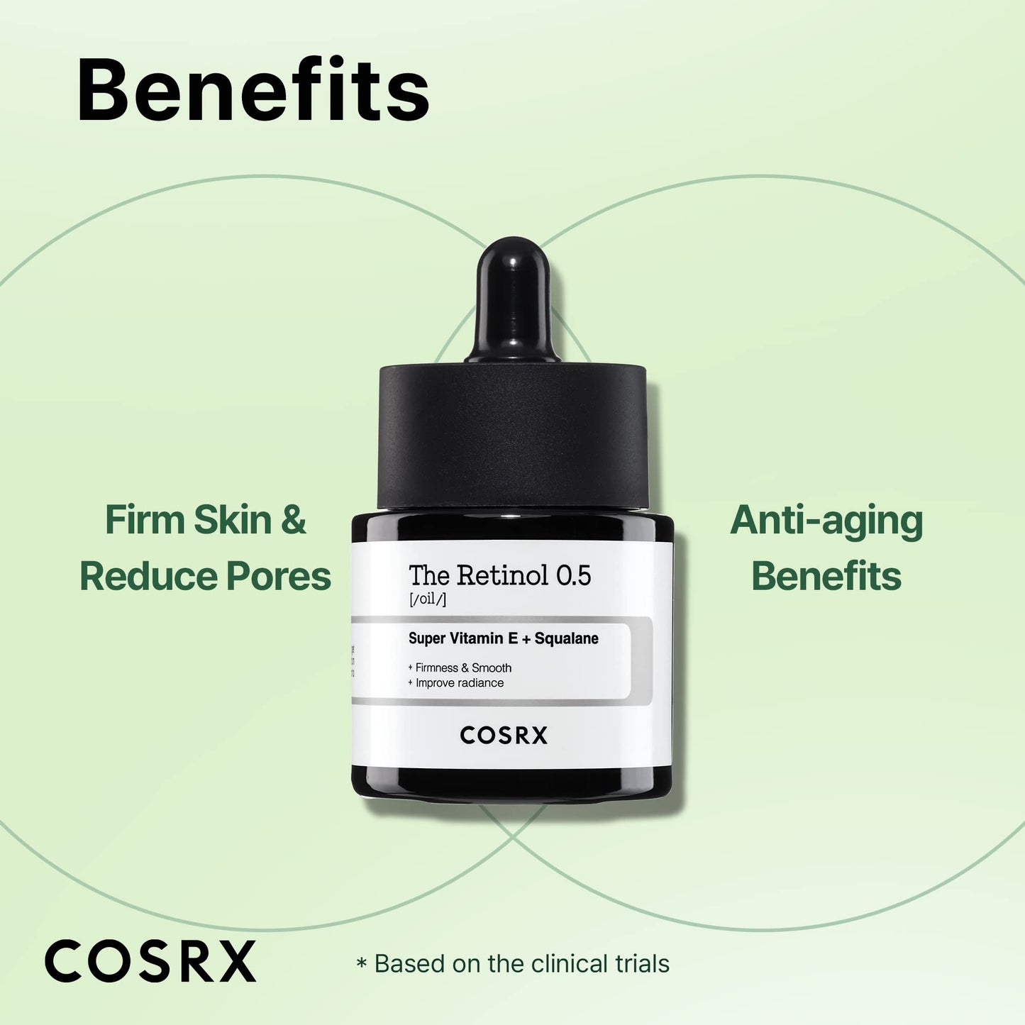 COSRX Retinol 0.5 Oil, Anti-aging Serum with 0.5% Retinoid Treatment for Face, Reduce Wrinkles, Fine Lines, & Signs of Aging, Gentle Skincare for Day & Night, Not Tested on Animals, Korean Skincare - Medaid International