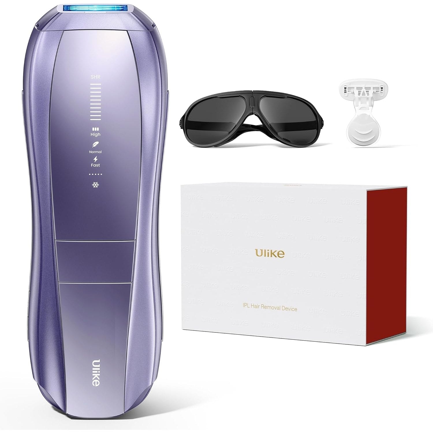 Ulike Laser Hair Removal Device Air 10 Ipl Gift for Women and Men, Ice Cool and Permanent Hair Reduction for Nearly Painless, Dual Lights, Skin Sensor & USHR Mode Hair Removal in 10mins from Home - Medaid International