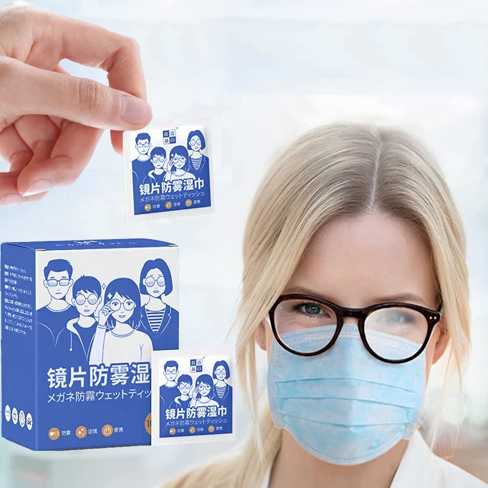 Lenses Anti-Fogging Wipes (100 wipes) - Medaid International