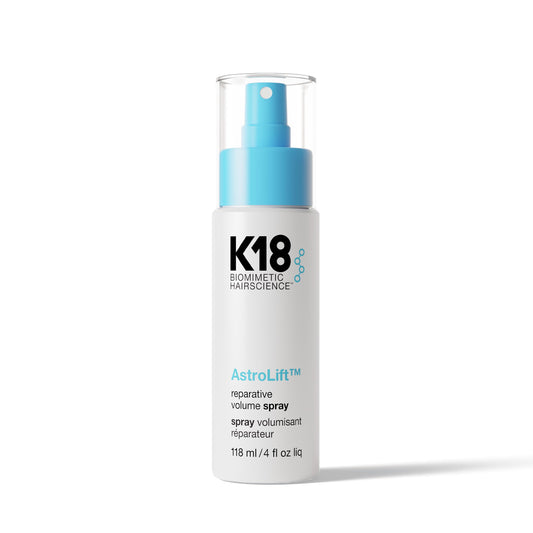 K18 AstroLift™ Reparative Volume Spray, 2-Day Hair Thickening + Hold For Thin, Fine, Fragile Hair, Non-Sticky, Non-Crunchy, Humidity-Resistant Volumizing Spray, 4 Fl Oz - Medaid International