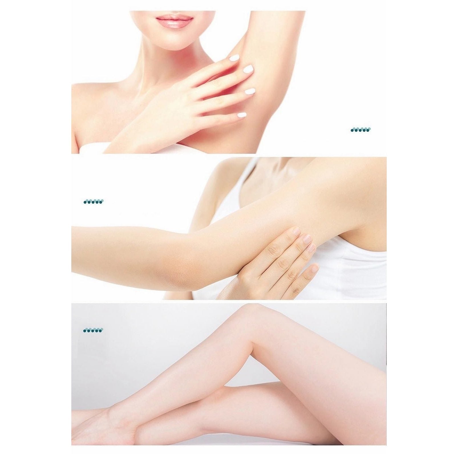 Hair Removal Device for Women and Men, IPL Laser Hair Removal Device with 5 Energy Levels, for Face, Arms, Legs, Bikini Line, Underarms, and Body - Medaid International