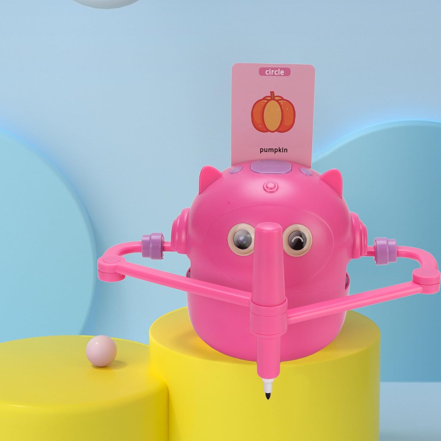 Smart Drawing Robot with 100 Learning Word Cards - Medaid International