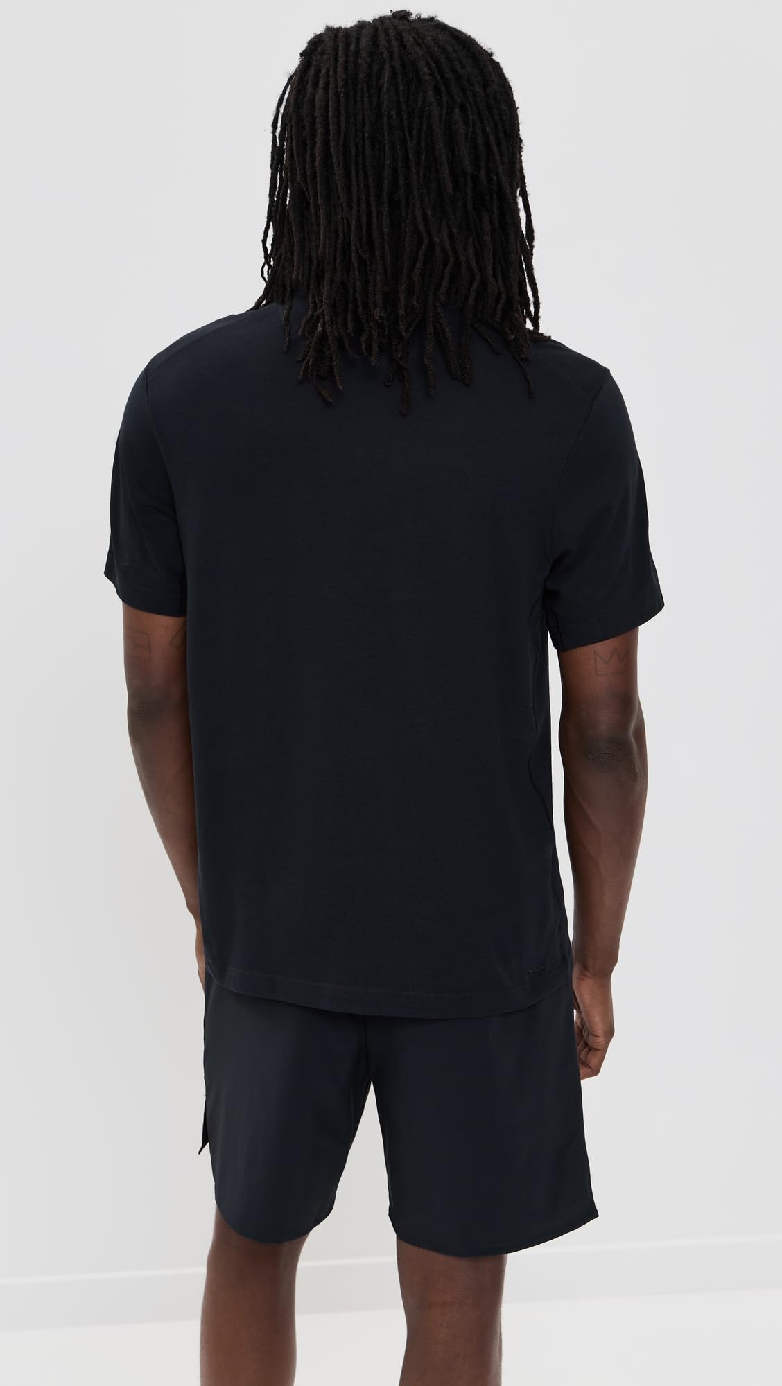 Nike Men's Primary Dri-Fit Short Sleeve Versatile Top, Black/Black - Medaid International